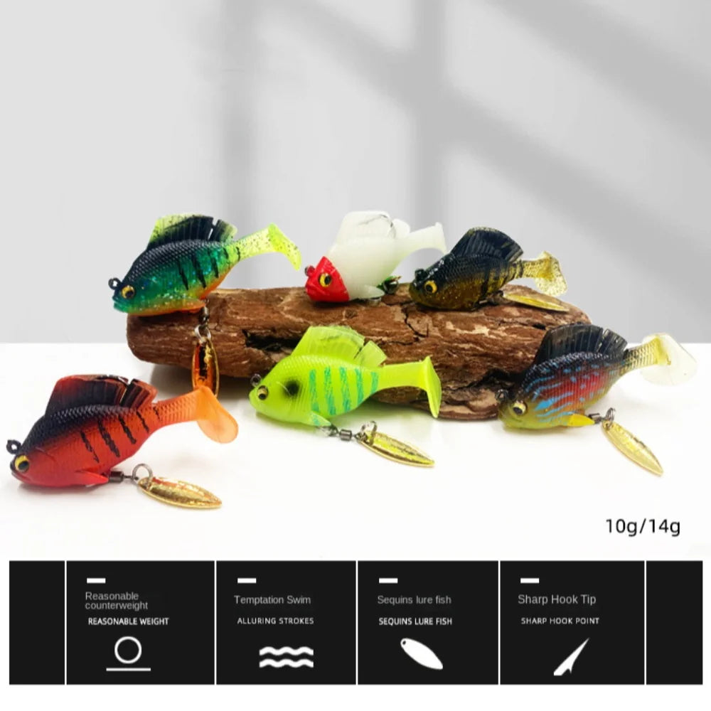 1 Piece Swimbaits/Spinners