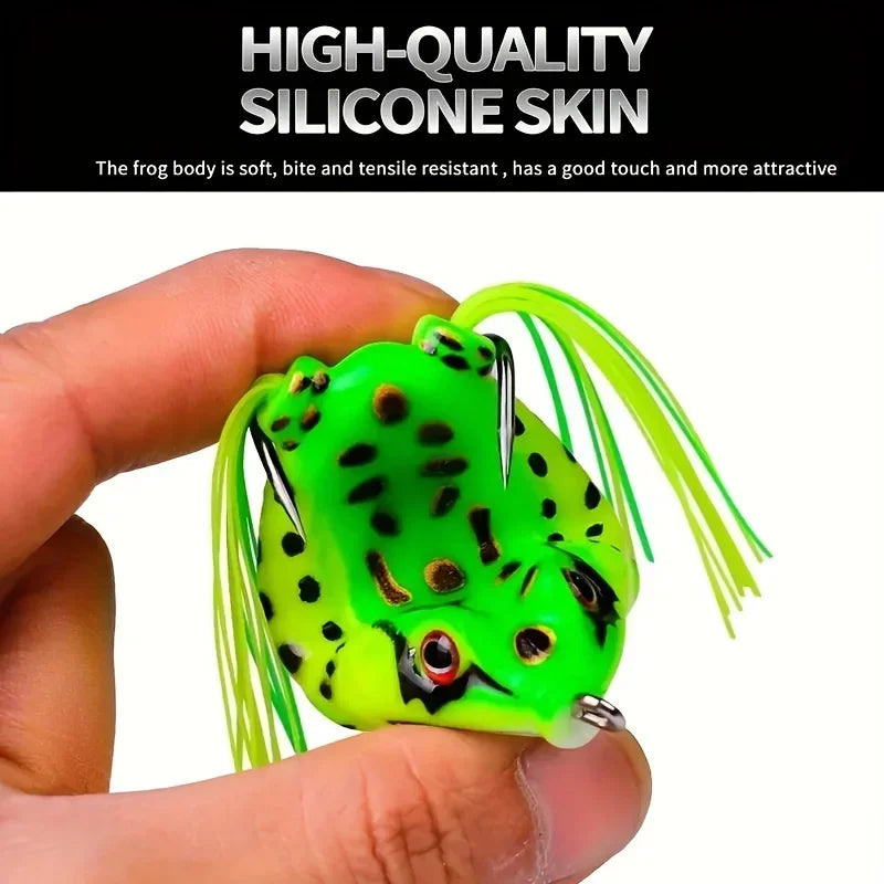 3/5pcs Soft Plastic Frogs